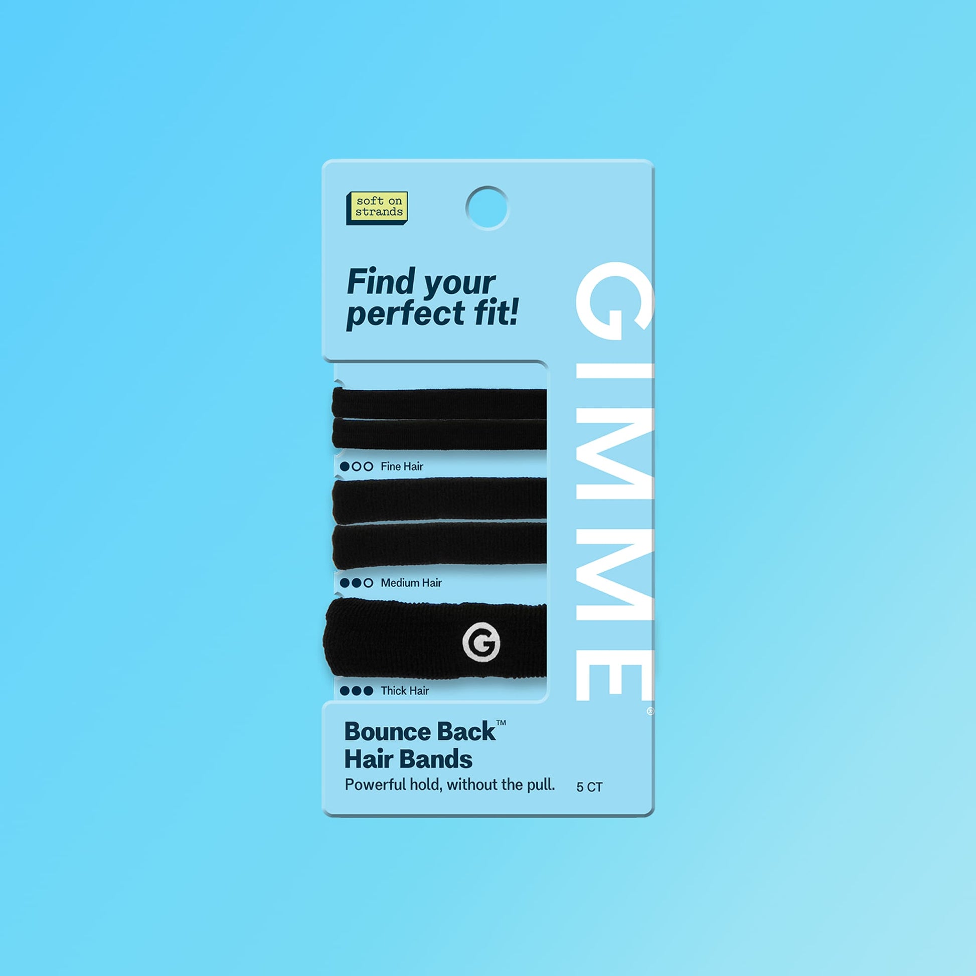 Bounce Back Hair Ties Fit Kit 6pk by Gimme Beauty