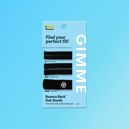 Bounce Back Hair Ties Fit Kit 6pk