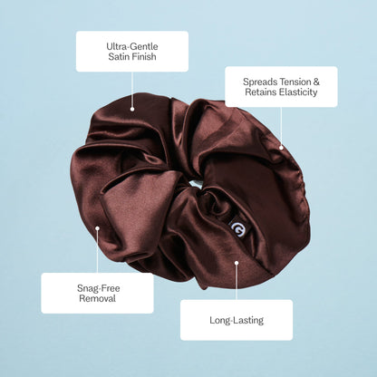 Forever Yours Satin Scrunchie