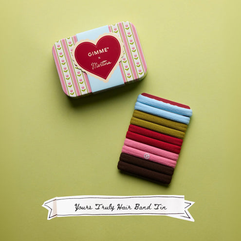 Yours Truly Hair Band Tin by Gimme Beauty