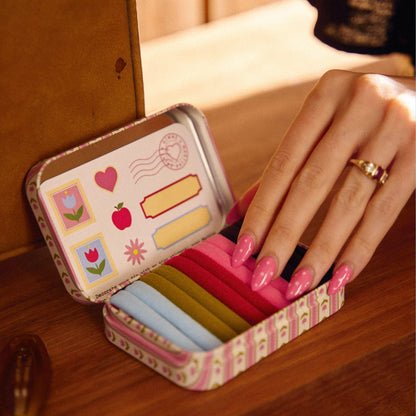 Yours Truly Hair Band Tin