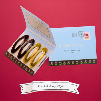 Pen Pal Snap Clips