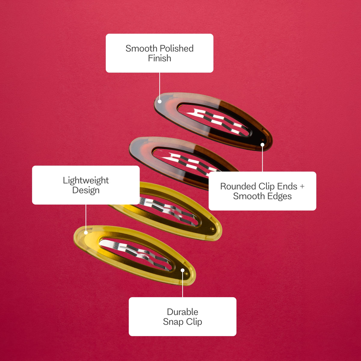 Pen Pal Snap Clips by Gimme Beauty