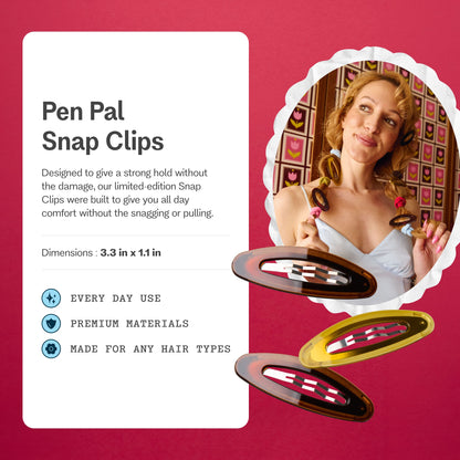 Pen Pal Snap Clips