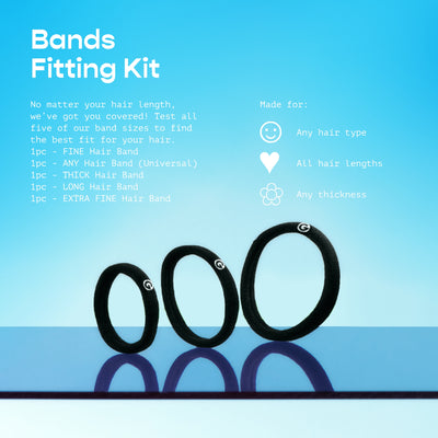 Bands Fitting Kit - Black 5PC