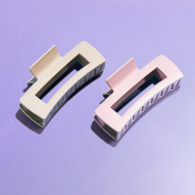 Claw Clip Duo - Strawberries & Cream