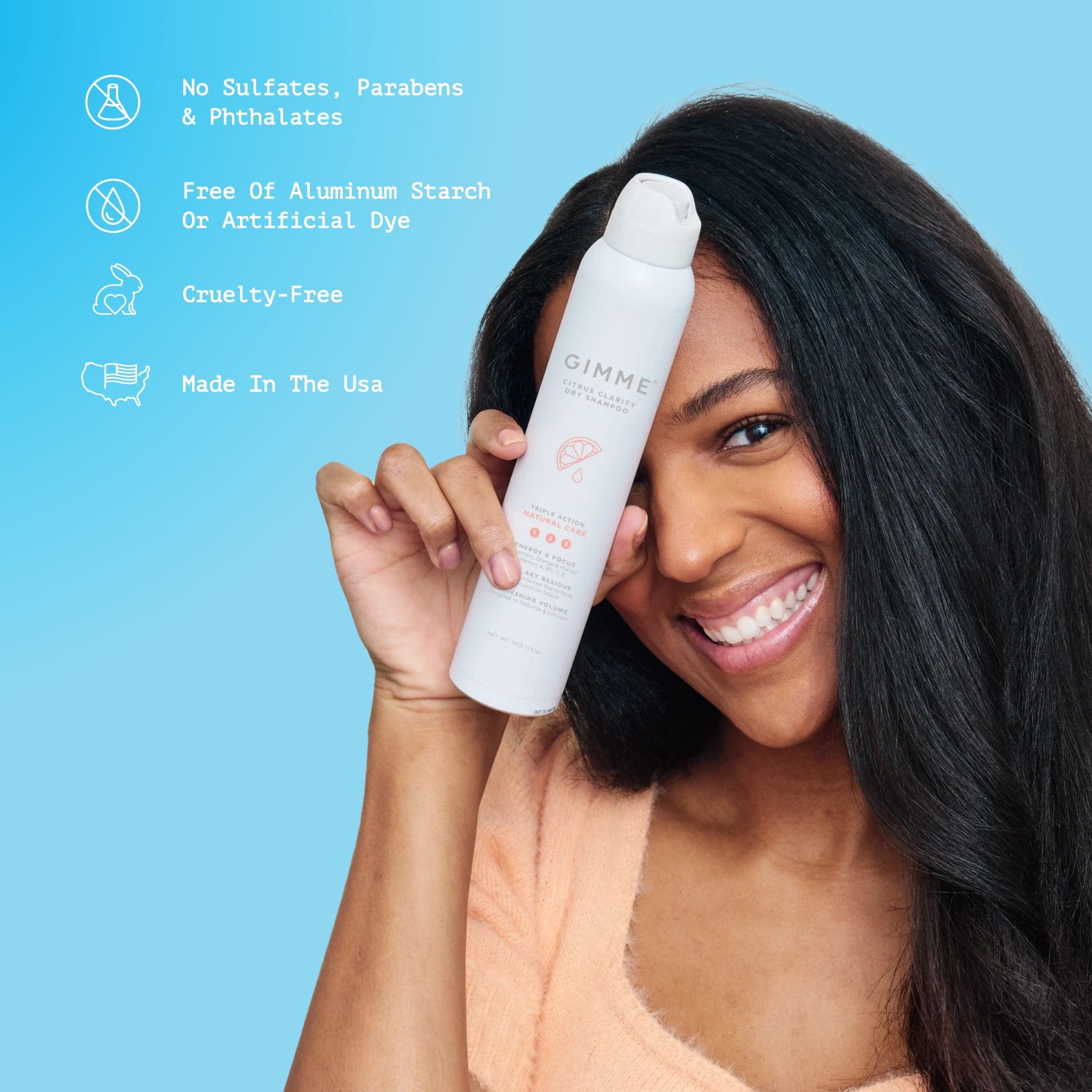 Dry Shampoo - Citrus Clarity – GIMME Beauty