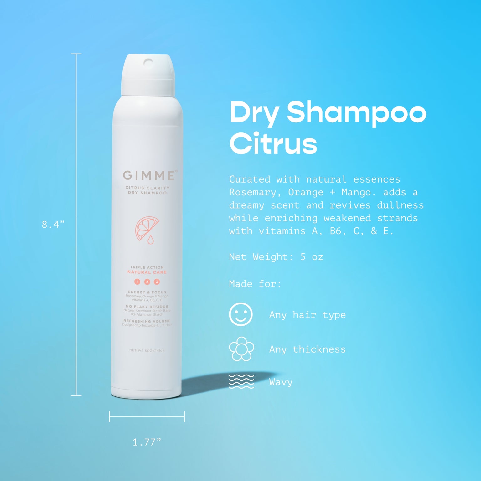 Dry Shampoo - Citrus Clarity 3-Pck