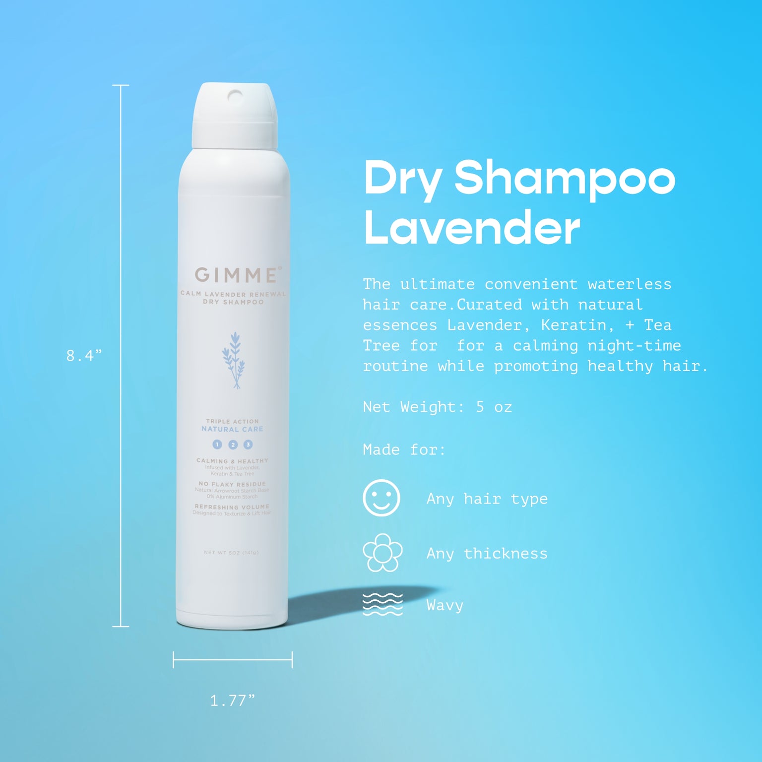 Dry Shampoo - Lavender Calm Renewal