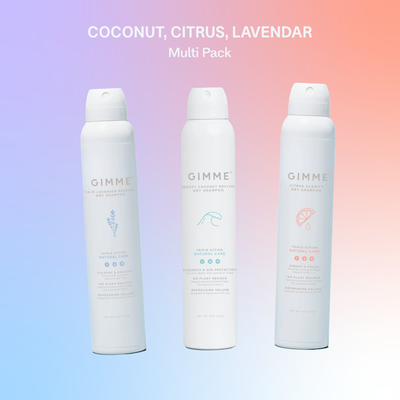 Dry Shampoo - Coconut, Citrus, Lavender (Multi-Pack)