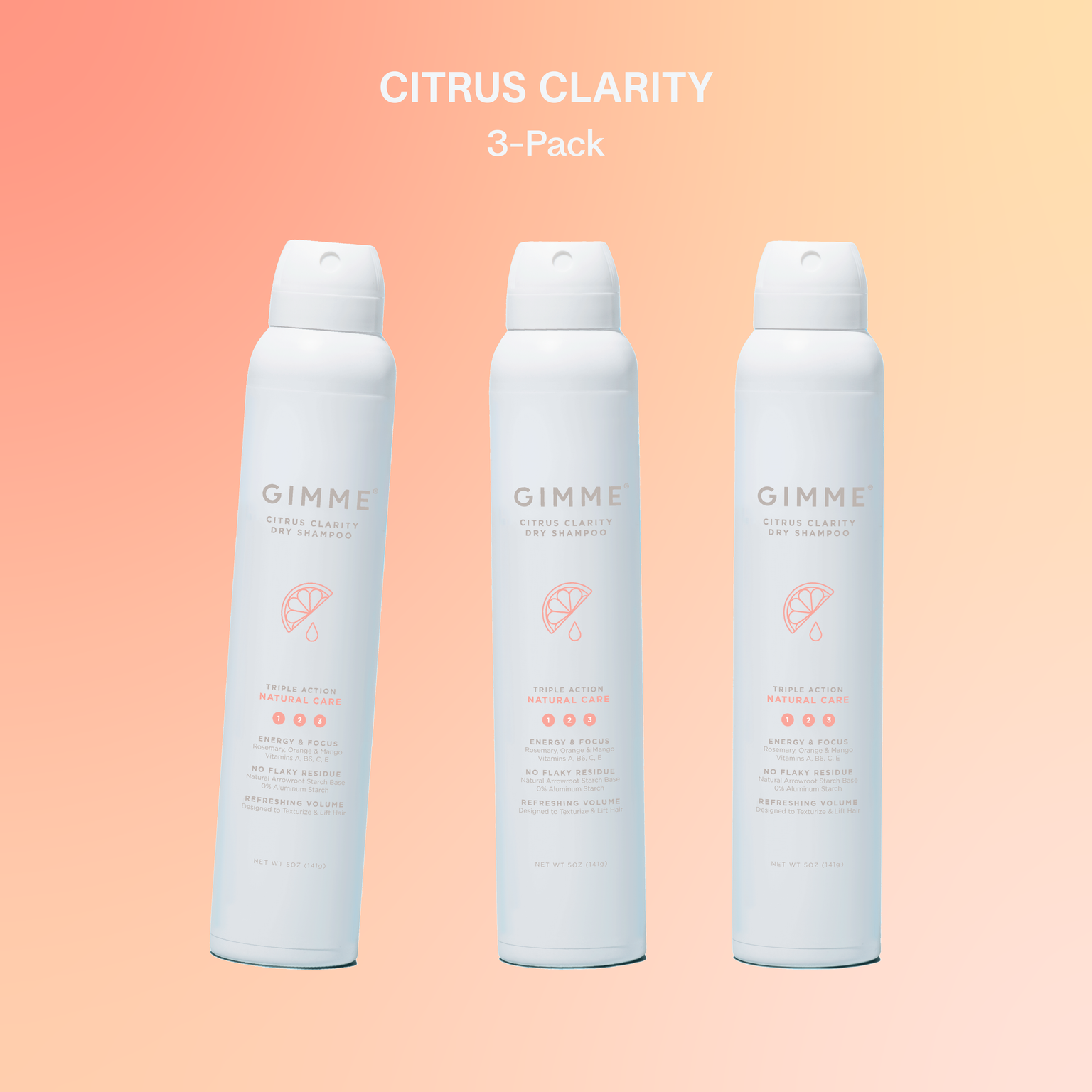 Dry Shampoo - Citrus Clarity 3-Pck