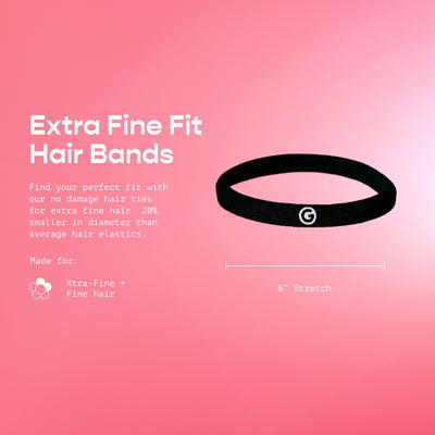 Extra Fine Fit Hair Bands