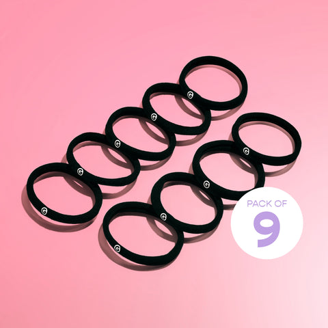 Fine Fit Hair Bands 9PC | GIMME Beauty