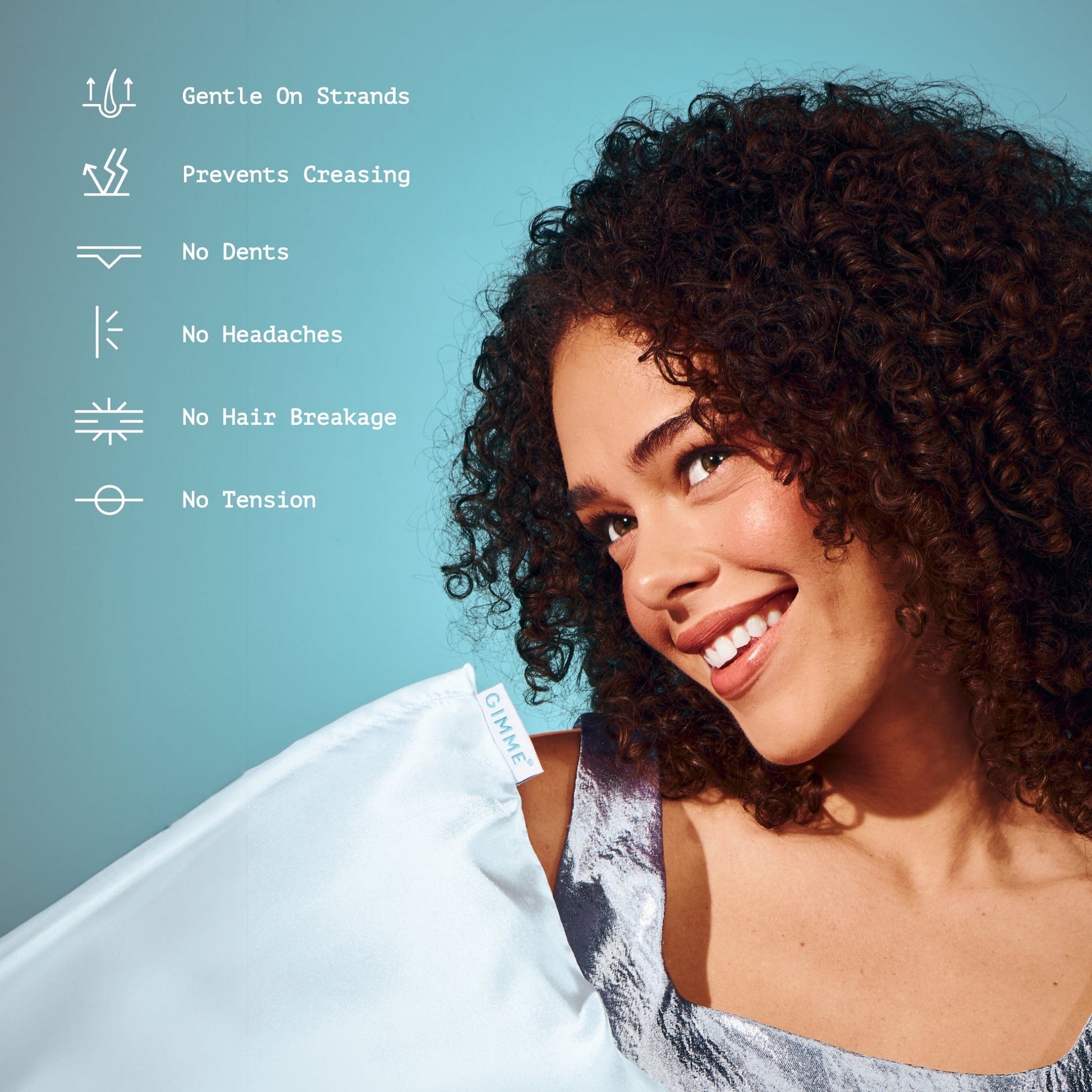 Frizzy Hair Satin Pillow For Hair Mulberry Silk Pillowcase (Anti