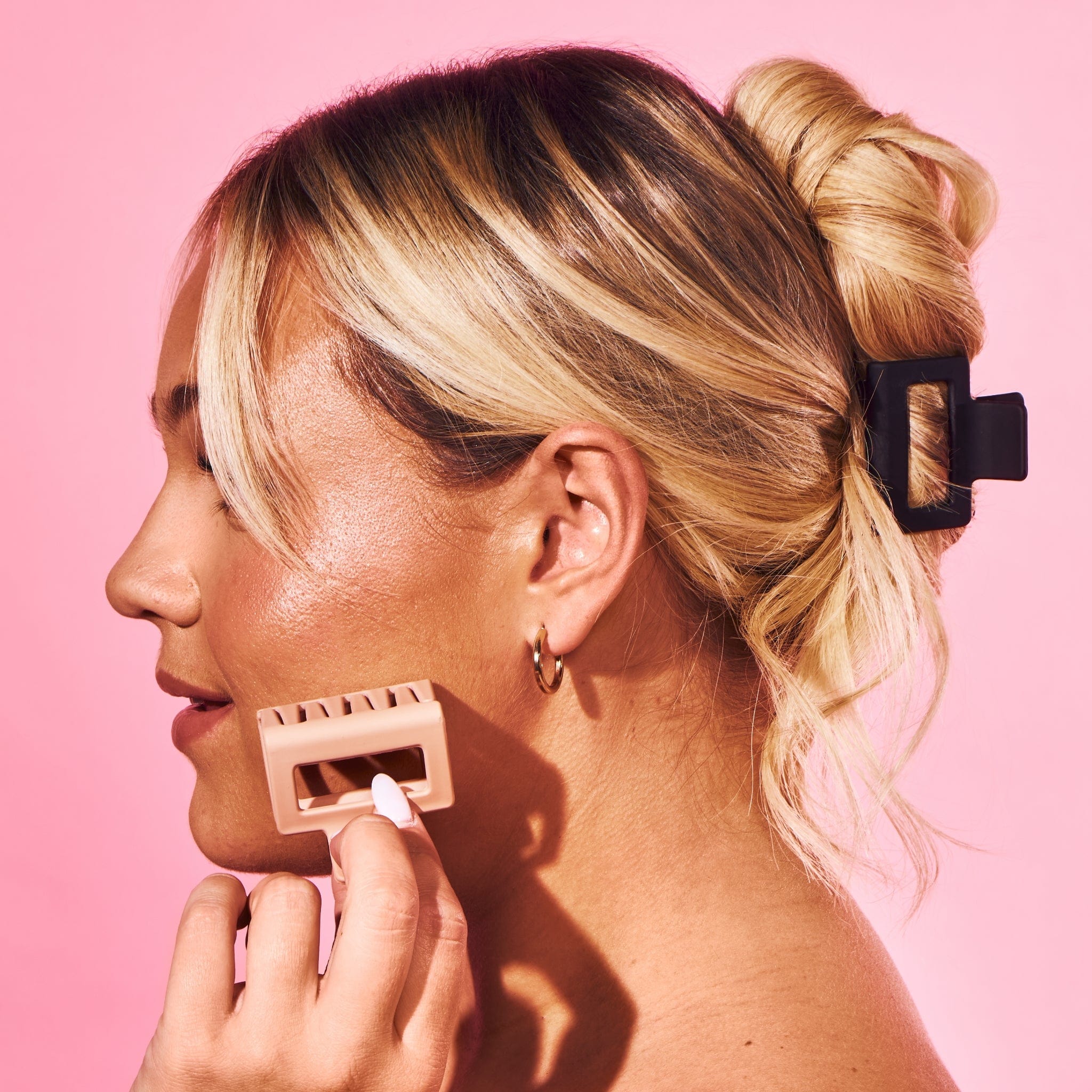 Square Claw Clip Duo – Everyday Hold | Gimme Beauty – GIMME Beauty