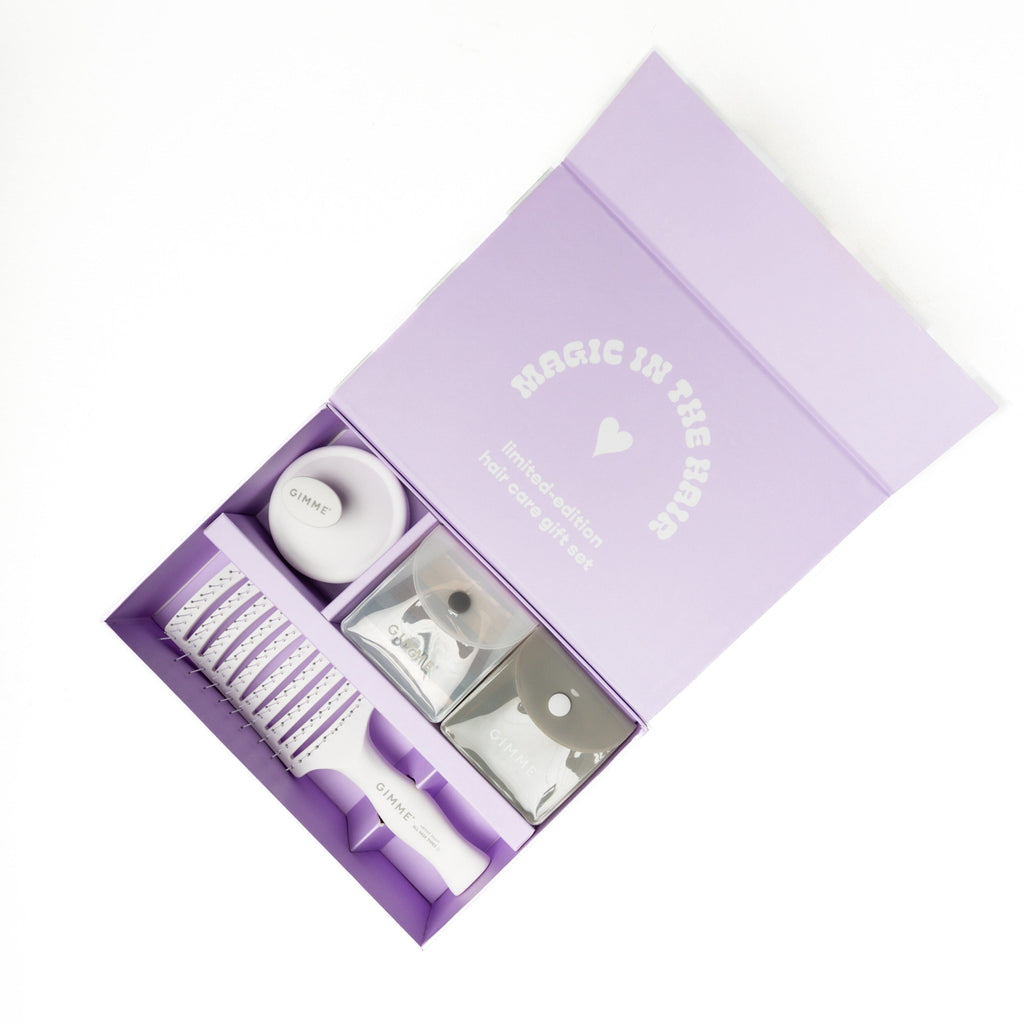 Hair Drama Co Dreamy Gift Box with 1 Hair Band, 2 Mini Hair Bows & 6 Hair Ties - Green