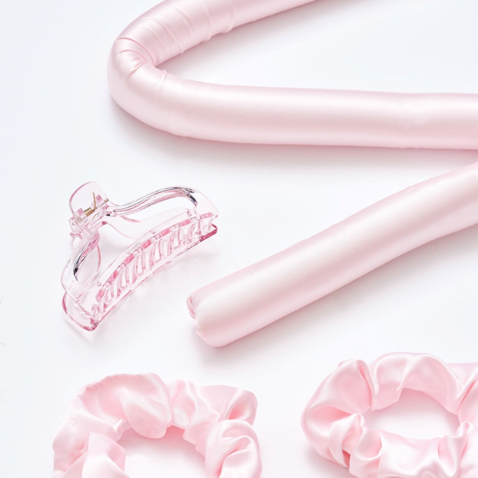 Heatless Curling Rod - Pink